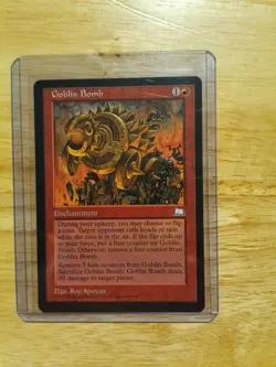 Magic the Gathering ~ MTG ~ 1x Goblin Bomb ~ Weatherlight ~ M/NM - Image 3