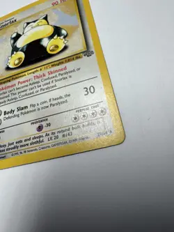 Snorlax 27/64 Jungle Regular LP Pokemon 90 HP - Image 4