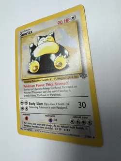 Snorlax 27/64 Jungle Regular LP Pokemon 90 HP - Image 5