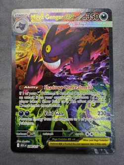 Pokemon TCG Mega Gengar EX 284/217 Full Art NM - Image 1