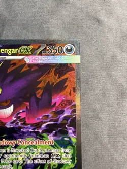Pokemon TCG Mega Gengar EX 284/217 Full Art NM - Image 5