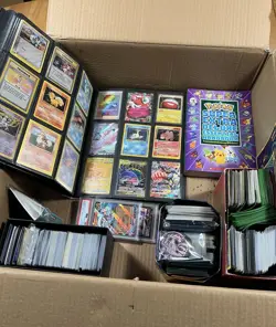 Massive Entire Pokemon Card Collection Lot Binder Wotc Vintage Base Set 1000+ - Image 1
