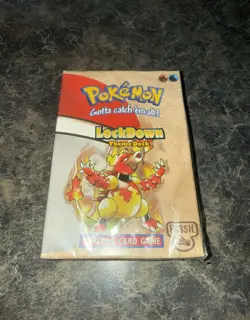 Pokemon Lockdown Theme Deck 1999 Wizards of the Coast FACTORY SEALED - Image 1