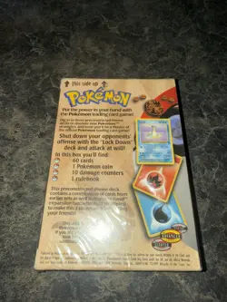 Pokemon Lockdown Theme Deck 1999 Wizards of the Coast FACTORY SEALED - Image 5