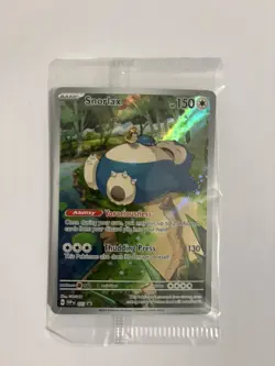 Pokemon Snorlax 051 Sv: Scarlet & Violet Promo Cards Holo 151 (Sealed) - Image 1