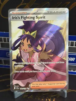 Iris's Fighting Spirit 180/159 SV09: Journey Together NM Pokemon 2025 - Image 1