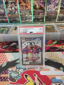 2023 POKEMON OBF EN #215 CHARIZARD ex ULTRA RARE MINT PSA 9 - Image 3