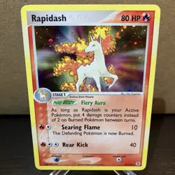 Pokemon Holo FireRed & LeafGreen - Rapidash 13/112 - Image 1