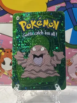 Pokemon Rare Vintage Vending Machine Holo prism sticker Nintendo 2000 Grimer - Image 1