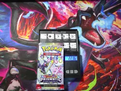 HEAVY! GOD PACKUU SIRUU 22.36g Prismatic Evolutions Pokemon TCG Booster (SEALED) - Image 1