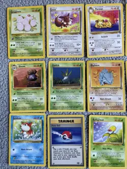 ⭐Vintage Pokemon Cards Bundle Jungle Set Part Complete Job Lot WOTC 18 Cards - Image 2