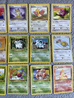 ⭐Vintage Pokemon Cards Bundle Jungle Set Part Complete Job Lot WOTC 18 Cards - Image 3