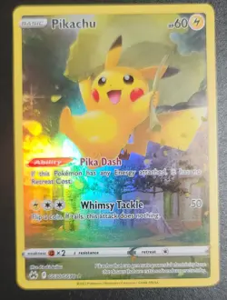Pokemon TCG SWSH Crown Zenith Pikachu GG30/GG70 Galarian Gallery NM/M - Image 2