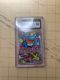 Pokemon Tatsugiri Twilight Masquerade Illustration Rare #186 CGC 10 Gem Mint - Image 1