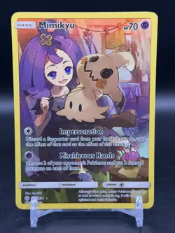 Mimikyu Secret Rare 245/236 Cosmic Eclipse Pokemon English NM - Image 1