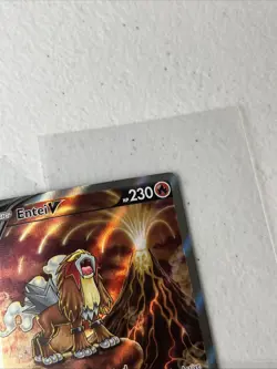 Pokemon TCG: Entei V GG36/GG70 Crown Zenith: Galarian Gallery Holo - Image 5