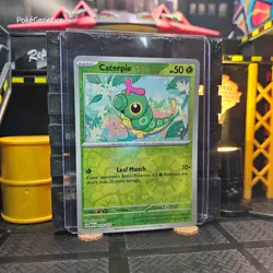 Caterpie 151 Reverse Holo Pokemon TCG 010/165 Scarlet & Violet Common - Image 3