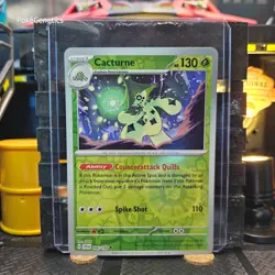Cacturne Scarlet & Violet Reverse Holo Pokemon TCG 006/198 SV01 Uncommon - Image 1