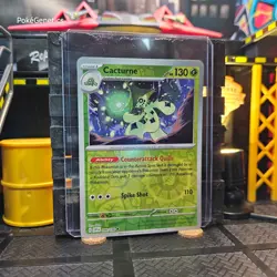 Cacturne Scarlet & Violet Reverse Holo Pokemon TCG 006/198 SV01 Uncommon - Image 3