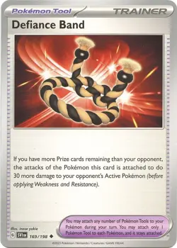 Defiance Band 169/198 Reverse LP-NM - Pokemon TCG Scarlet & Violet Base Set SVI - Image 3