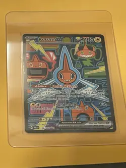 Pokemon Rotom ex 126/094 Me02: Phantasmal Flames Full Art Holo Rare Near Mint + - Image 1