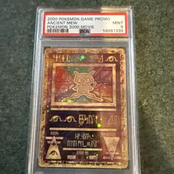 2000 POKEMON GAME MOVIE POKEMON 2000 MOVIE ANCIENT MEW PSA 8 - Image 1