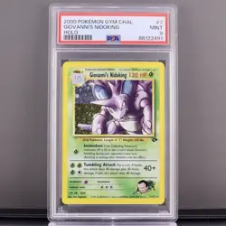 Pokemon Giovanni’s Nidoking 7/132 PSA 9 Holo Gym Challenge 2000 WOTC - Image 1