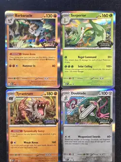 Pokemon Perfect Order STAFF Pre Release Promos SET OF 4 NM x1 - Image 1