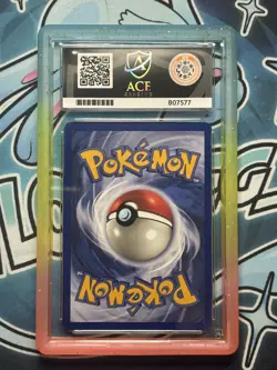 SWIRL Mew #9 Holo Pokemon WOTC Black Star Promo Pokemon League ACE 9 - Image 2