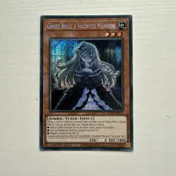 Ghost Belle & And Haunted Mansion EU 1st Ed Secret Rare RA01-EN011 Yu-Gi-Oh! NM - Image 1