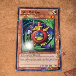 🔥 YUGIOH Time Wizard DT03-EN004 DUEL TERMINAL Parallel COMMON NEAR MINT (NM) - Image 1