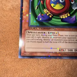 🔥 YUGIOH Time Wizard DT03-EN004 DUEL TERMINAL Parallel COMMON NEAR MINT (NM) - Image 4
