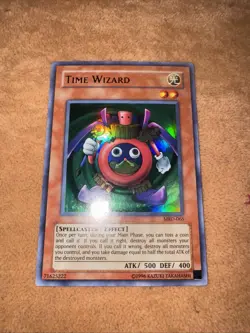 🔥 YUGIOH Time Wizard MRD-065 ULTRA RARE Metal Raiders VLP/NM ORIGINAL #2 🔥 - Image 1