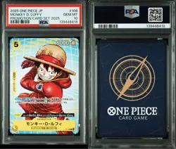 Monkey D. Luffy Promo Card Pack PSA10 ONE PIECE Card - Image 3