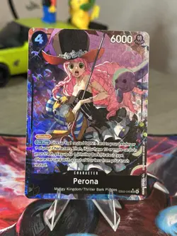 Perona (Alt Art) EB03-045 SR ONE PIECE Heroines Edition Mint - Image 2