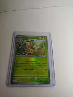 Pokemon Leafeon (Master Ball Pattern) 005/131 Sv: Prismatic Evolutions Holo NM - Image 3