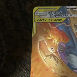 Moltres Zapdos Articuno GX 66/68 NM Holo Tag Team Hidden Fates Pokemon TCG - Image 4