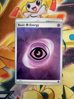 Basic Psychic Energy SVE 013 Pokemon Prismatic Evolutions Reverse Holo NM - Image 1
