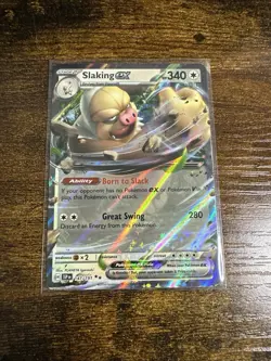 Pokemon TCG Slaking EX 147/191 Double Rare Surging Sparks - Image 1