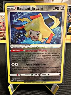Pokemon TCG Radiant Jirachi 120/195 Swsh12: Sword & Shield - Silver Tempest Holo - Image 1