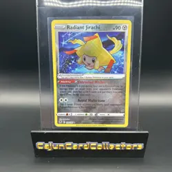 Pokemon Radiant Jirachi #120/195 Silver Tempest Ultra Rare Holo NM - Image 1