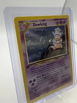 Pokemon Slowking Neo Genesis 1st Edition Holo Rare Stage 1 80HP #14/111 2000 - Image 2