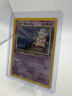 Pokemon Slowking Neo Genesis 1st Edition Holo Rare Stage 1 80HP #14/111 2000 - Image 3