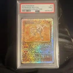 Pokemon Hitmonlee Legendary Collection 13/110 Reverse Holo PSA 9 60 HP 50 ATK - Image 1