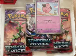 Pokemon TCG: Scarlet & Violet Temporal Forces Three-Booster Blister- Random - Image 2