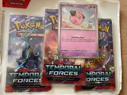 Pokemon TCG: Scarlet & Violet Temporal Forces Three-Booster Blister- Random - Image 2