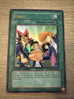 Yugioh Unity JUMP-EN006 Ultra Rare Limited Edition LP - Image 1