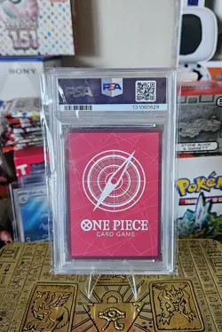 2024 One Piece EN Portgasp D. Ace Premium Card Coll Leader PSA 10 Gem Mint - Image 2