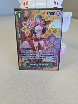 One Piece CCG Bonney Jewelry SP ST02-007 Two Legends Foil Alternate Art - Image 1