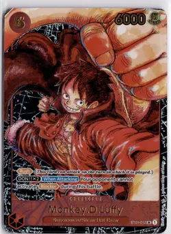 One Piece TCG Card Monkey D.Luffy ST01-012 OP05 One Piece Trading Card - Image 3